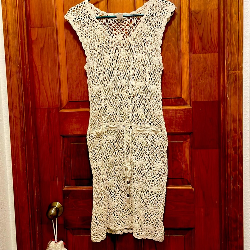 Dress Cover Up Crochet Large